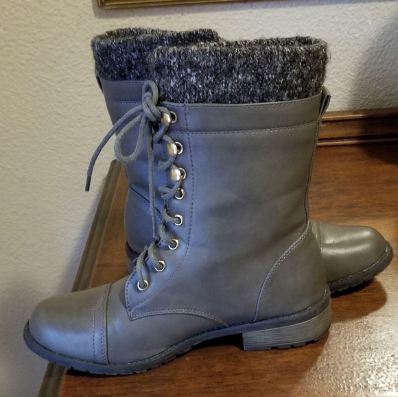 Forever 21 Shoes - Combat boots.